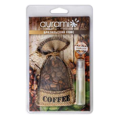 Ароматизатор AURAMI Coffee гранулированный мешочек Бразильский кофе COF-101 в Несте Ойл