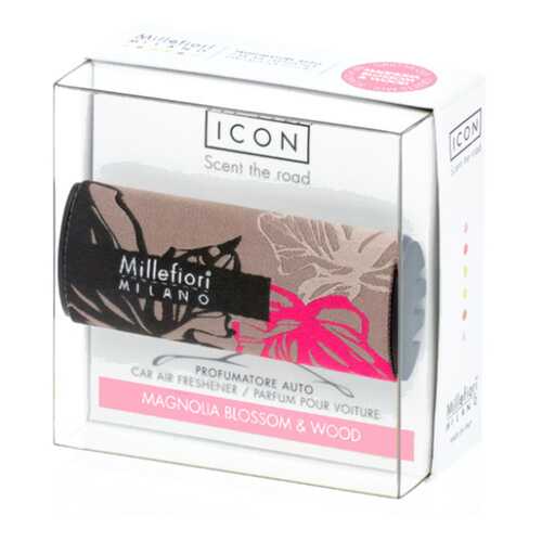 Ароматизатор автомобильный Millefiori Milano ICON Цветы магнолии и дерево в Несте Ойл