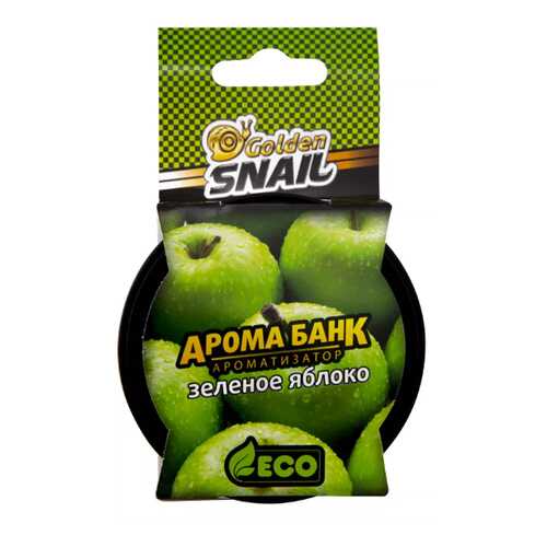 Освежитель Арома Банк Эко (Зеленое Яблоко) Gs 6509 GOLDEN SNAIL арт. GS6509 в Несте Ойл