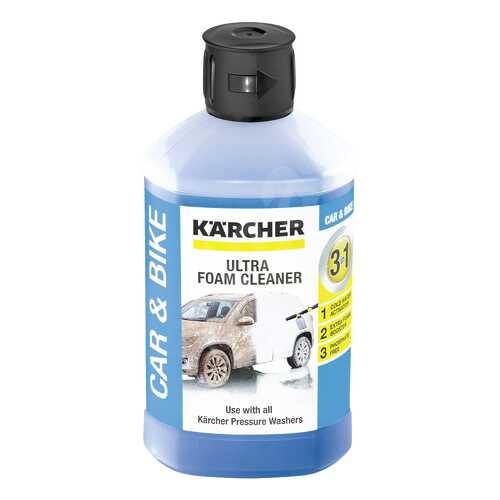 Активная пена для бесконтактной мойки Karcher 6.295-744.0 Ultra Foam Cleaner 1 л в Несте Ойл