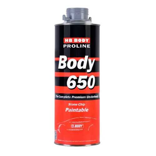 Антикор серый BODY HB 650 PROLINE (1кг) под пистолет BODY 6509700001 в Несте Ойл