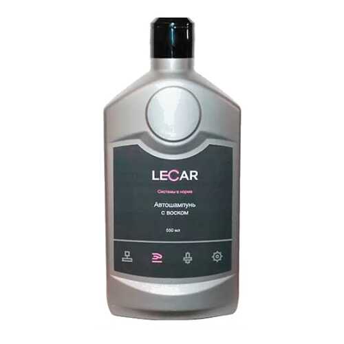 Автошампунь с воском LECAR 550 мл. (флакон) LECAR000021112 в Несте Ойл