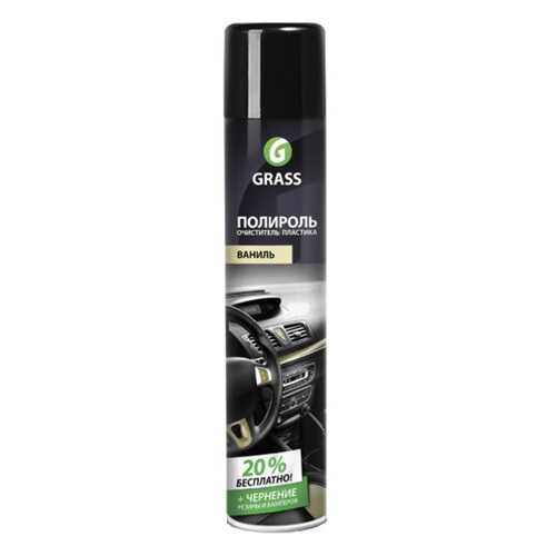 Полироль-очиститель пластика Grass Dashboard глянцевый блеск, ваниль 750 мл 120107-4 в Несте Ойл
