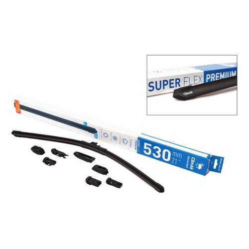 Щетка стеклоочистителя adapter Kit ClimAir SUPER FLEX PREMIUM 21 (530mm), 7 переходников в Несте Ойл