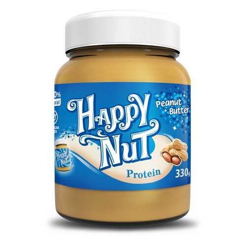 Арахисовая паста Happy Nut Protein с протеином 330 г в Несте Ойл
