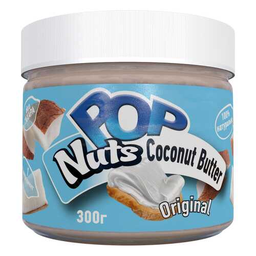Кокосовая паста POP Nuts Coconut Butter Original Натуральная, 300 г в Несте Ойл