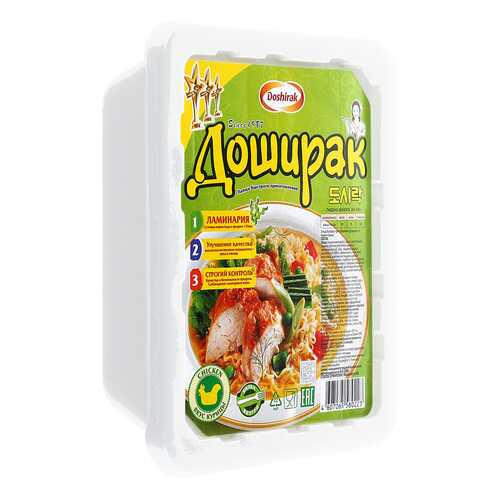 Лапша быстрого приготовления Доширак со вкусом курицы 90 г в Несте Ойл
