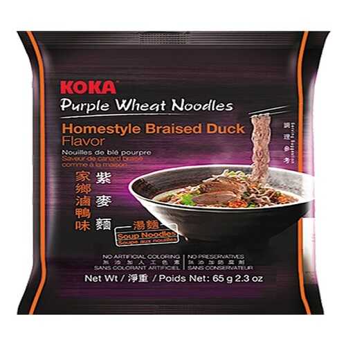 Лапша сингапурская Koka со вкусом утки в пакете 85 г в Несте Ойл
