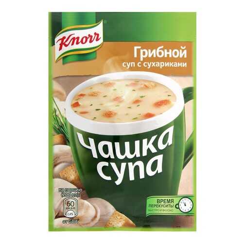 Суп Knorr чашка грибной с сухариками сухая смесь 15.5 г в Несте Ойл