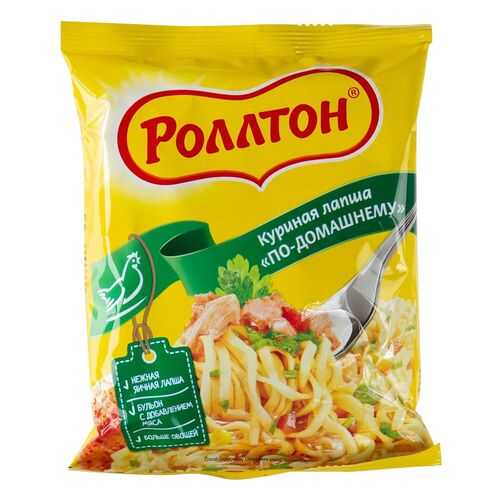 Вермишель Роллтон По-домашнему с курицей 85г в Несте Ойл
