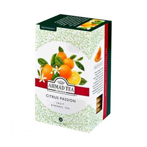 Чай Ahmad Citrus Passion, травяной, 20 пакетиков в Несте Ойл
