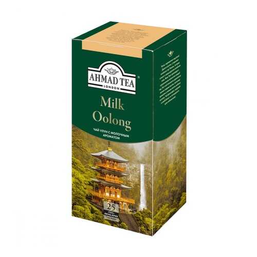 Чай Ahmad Milk Oolong молочный улун 25 пакетиков в Несте Ойл