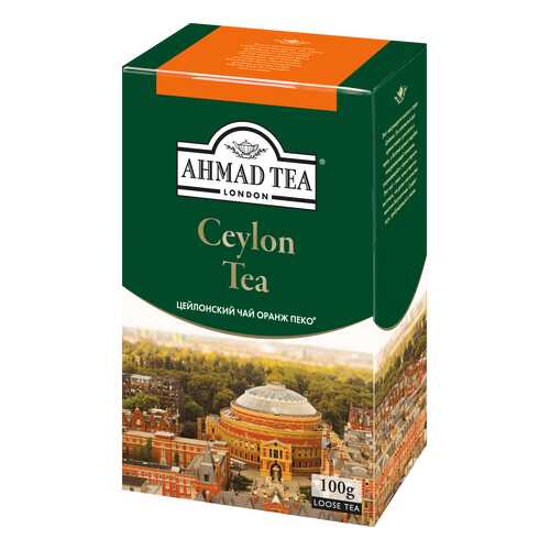 Чай черный Ahmad tea ceylon tea оранж пеко 100 г в Несте Ойл