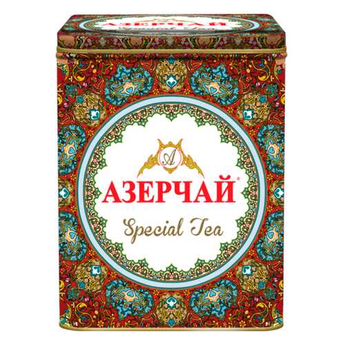 Чай черный Азерчай листовой Special с красным узором 200 г в Несте Ойл