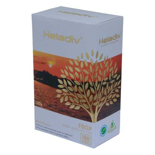 Чай черный листовой Heladiv FBOP 100 г в Несте Ойл