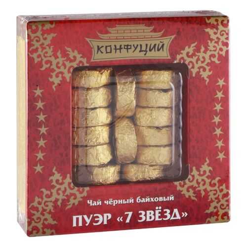 Чай черный пуэр Конфуций 7 звезд 100 г в Несте Ойл