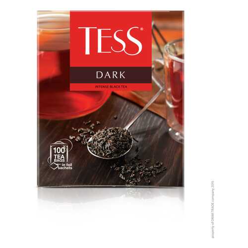 Чай черный Tess Dark 100 пакетиков в Несте Ойл