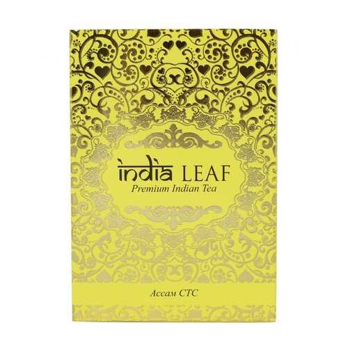 Чай India leaf Ассам стс, черный гранулированный, 100 гр в Несте Ойл