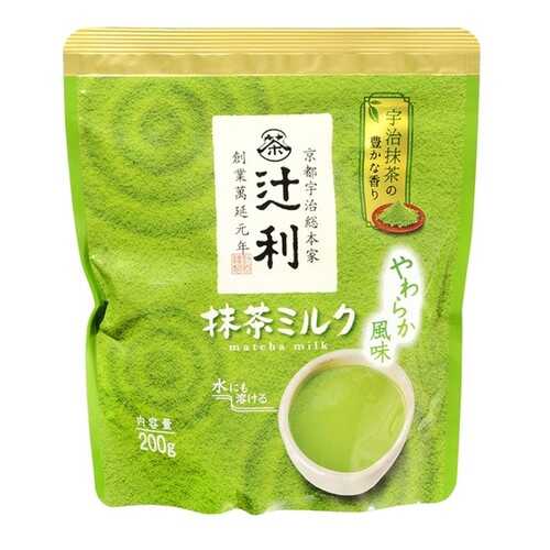 Чай матча Tsujiri маття с молоком - мягкий вкус 200 г в Несте Ойл