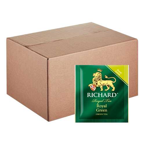 Чай Richard Royal Green, зеленый листовой, 200 пакетиков по 2 гр в Несте Ойл