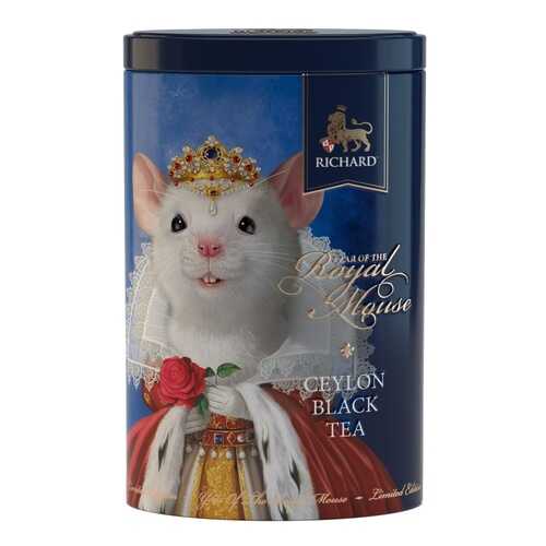 Чай Richard Year of the royal mouse черный листовой 80 г в Несте Ойл