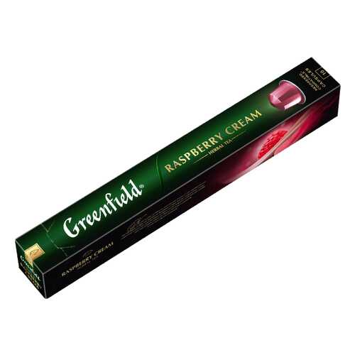 Чай травяной в капсулах Greenfield Raspberry Cream 10 капсул в Несте Ойл