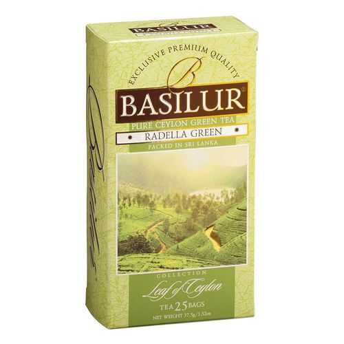 Чай зеленый Basilur radella green 25 пакетиков в Несте Ойл