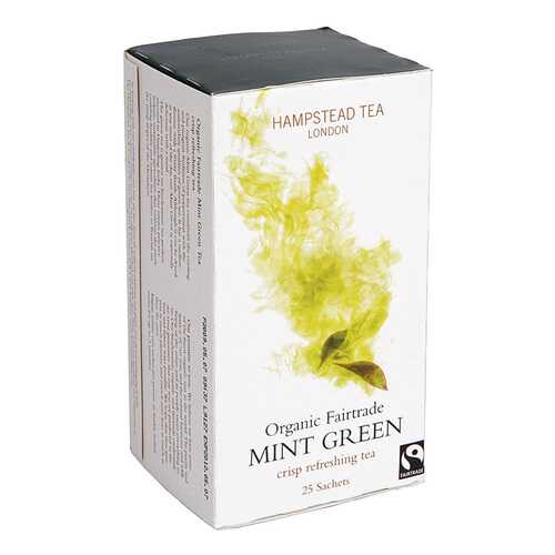 Чай зеленый с мятой Hampstead 25*2 г в Несте Ойл
