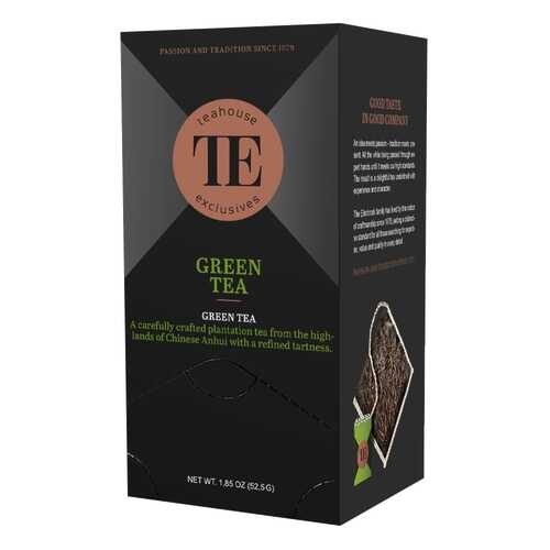 Чай зеленый Teahouse Exclusives Green Tea 15 пакетиков 40 г в Несте Ойл