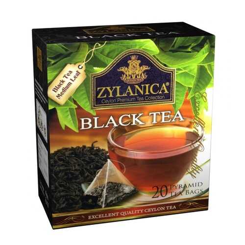 Чай Zylanica Black tea черный 20 пирамидок в Несте Ойл