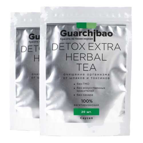 GUARCHIBAO DETOX EXTRA HERBAL TEA набор из 2 упаковок чая для детокса Саусеп в Несте Ойл