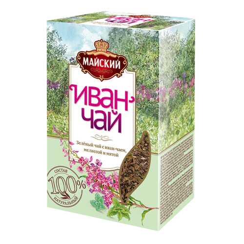 Иван-чай Майский с мелиссой и мятой, 75 г в Несте Ойл