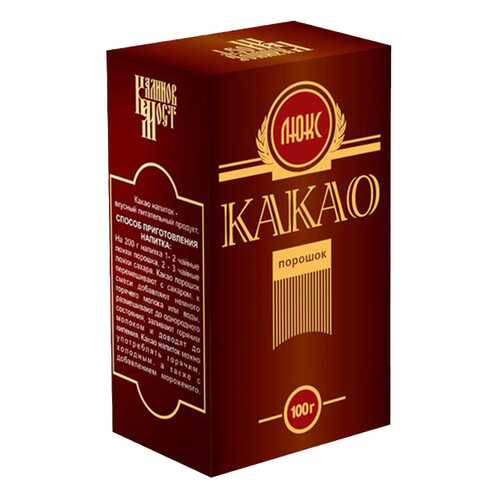 Какао порошок Люкс 100 г в Несте Ойл