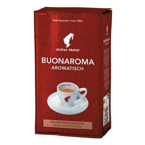 Кофе Julius Meinl buonaroma aromatisch натуральный жареный молотый 250 г в Несте Ойл