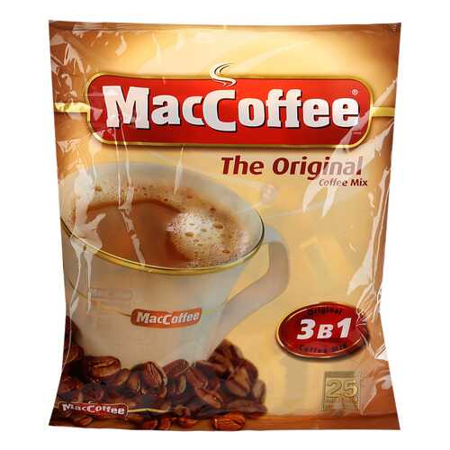 Кофе MacCoffee растворимый 3в1 20 г 25 штук в Несте Ойл