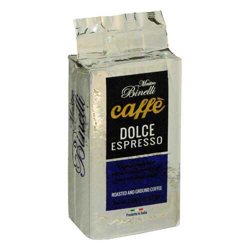 Кофе Mastro Binelli Dolce Espresso молотый 250 г в Несте Ойл
