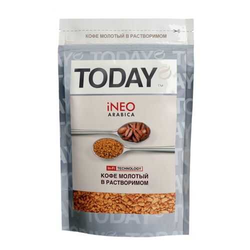 Кофе молотый в растворимом Today ineo arabica 150 г в Несте Ойл