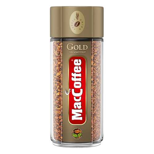 Кофе натуральный растворимый сублимированный MacCoffee Gold, ст/б 100г*6 в Несте Ойл