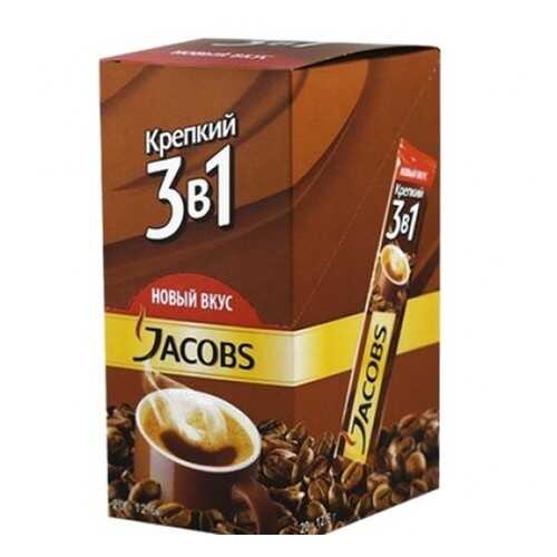 Кофе растворимый Jacobs 3в1 крепкий 24*12 г в Несте Ойл
