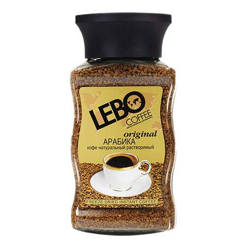 Кофе растворимый Lebo original 100 г в Несте Ойл