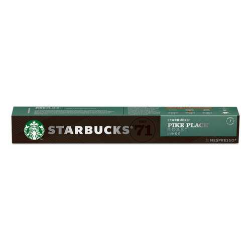 Кофе в капсулах Starbucks Pike Place Roast стандарта Nespresso 10 шт в Несте Ойл