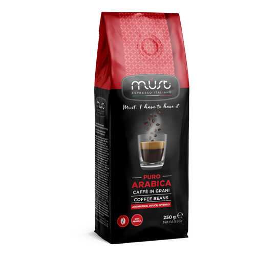 Кофе в зернах Must pure arabica 250 г в Несте Ойл