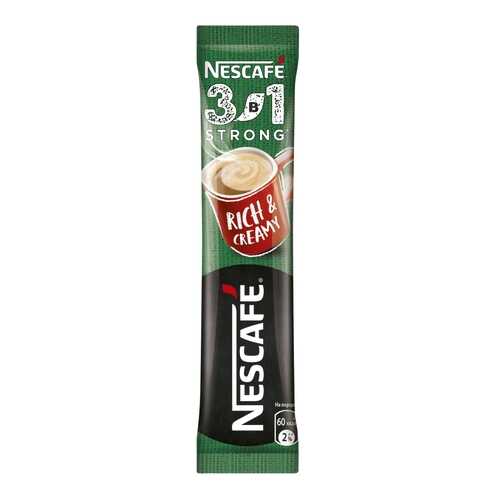 Крепкий кофе NESCAFE 3в1 растворимый порционный, 10 порций по 14.5г в Несте Ойл