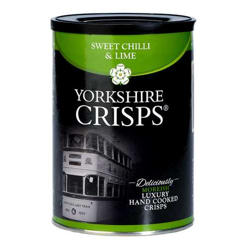 Чипсы картофельные Yorkshire Crisps со сладким чили и лаймом 100 г в Несте Ойл