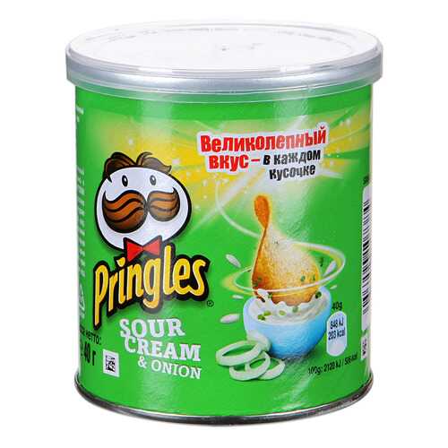 Чипсы Pringles сметана и лук 40 г в Несте Ойл