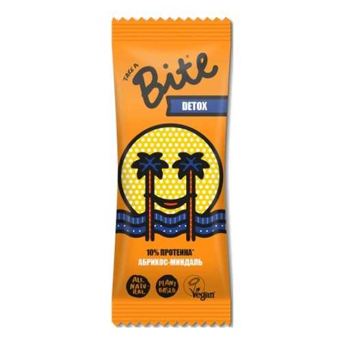 Батончик Bite фруктово-ореховый детокс абрикос-миндаль 45 г в Несте Ойл