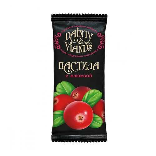 Батончик Dainty & Viands Пастила с клюквой, 40 гр в Несте Ойл