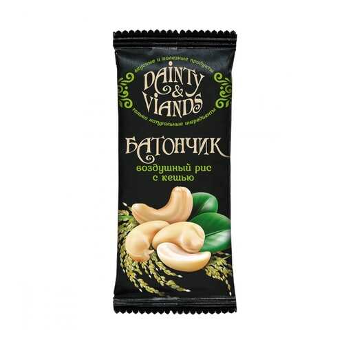 Батончик Dainty & Viands Воздушный рис с кешью, 40 гр в Несте Ойл