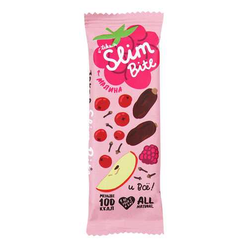 Батончик slim Bite фруктово-ореховый малина 30 г в Несте Ойл