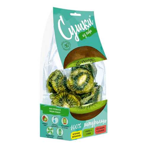 Чипсы фруктовые Биопродукты сушки из киви 30 г в Несте Ойл